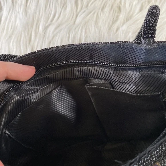 [ Vintage ] Floral Beaded Purse - Picture 8 of 15